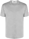 Comme Des Garçons Play X The Artist Invader Pixelated-appliqué T-shirt In Grey