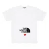 Comme Des Garçons Play Comme Des Garcons Play X The North Face Play Together Tee