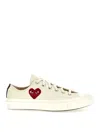 Comme Des Garçons Play Comme Des Garons Sneakers Play X Converse In White