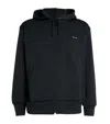 Comme Des Garçons Play Comme Des Garcons Play Men Hooded Zip Up Sweatshirt With Black Small Heart In Black