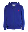 Comme Des Garçons Play Long-sleeved Sweater In Navy
