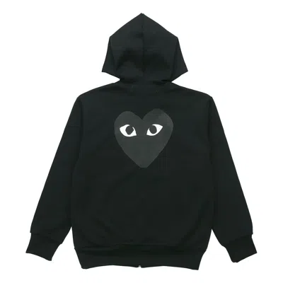 Comme Des Garçons Play Comme Des Garcons Play Zip Up Hoodie 'black'