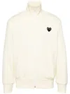 Comme Des Garçons Play Zipped Sweatshirt