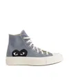 Comme Des Garçons Play Comme Des Garcons Play Sneakers In White