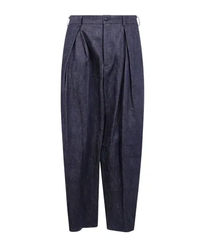 COMME DES GARÇONS PLEAT-DETAIL TROUSERS