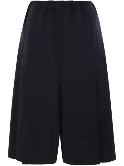Comme Des Garçons Pleat-detailing Trousers In Schwarz