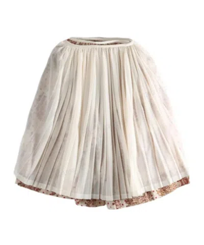 Comme Des Garçons Pleated Ankle-length Pants In Neutral
