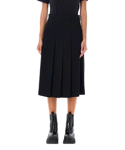 COMME DES GARÇONS PLEATED MIDI SKIRT