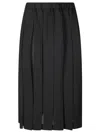 Comme Des Garçons Woman Skirt In Black