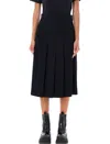 COMME DES GARÇONS COMME DES GARÇONS PLEATED MIDI SKIRT