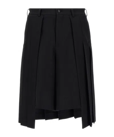Comme Des Garçons Pleated Shorts