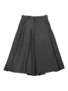 Comme Des Garçons Pleated Skirt