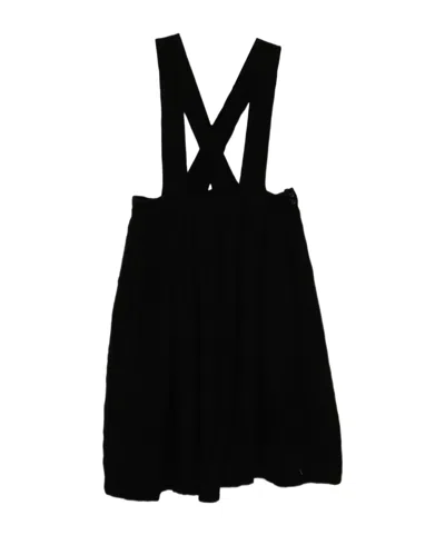 Comme Des Garçons Pleated Skirt In Black