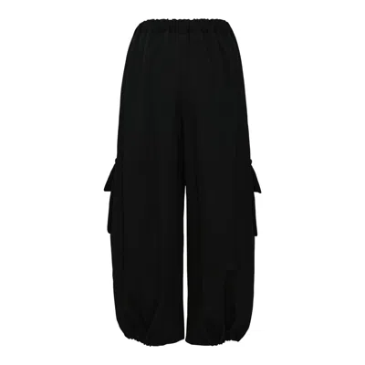 Comme Des Garçons Pocket Puff Pants In Black