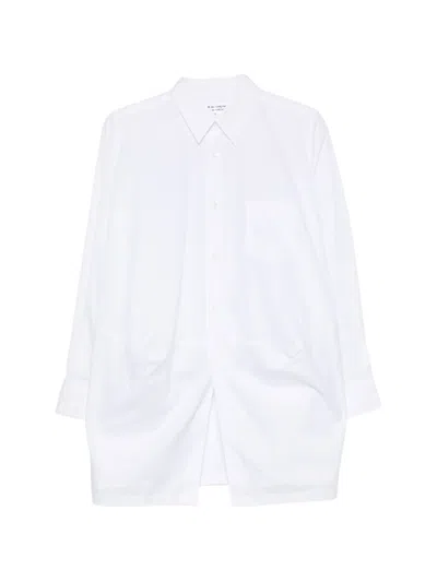 Comme Des Garçons Pocket-detail Button-up Shirt In Yellow