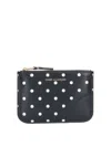 Comme Des Garçons Comme Des Garcons Wallet Polka Dot Wallet In Black
