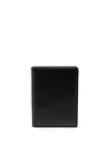 Comme Des Garçons Polka-dot Bifold Wallet In Schwarz