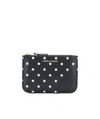 Comme Des Garçons Comme Des Garcons Wallet Polka Dot Wallet In Black