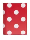 Comme Des Garçons Polka-dot Wallet In Red