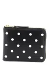 COMME DES GARÇONS POLKA DOT ZIP AROUND WALLET