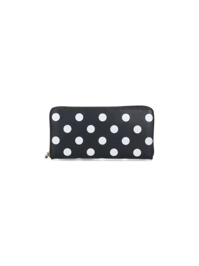 COMME DES GARÇONS POLKA DOT ZIP WALLET