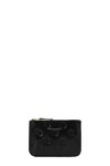 Comme Des Garçons 'polka Dots Embossed' Purse In Black