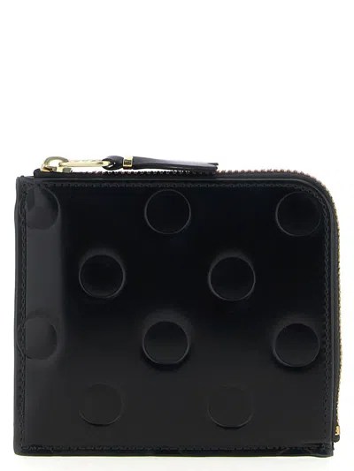 Comme Des Garçons 'polka Dots Embossed' Wallet