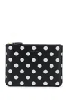 COMME DES GARÇONS POLKA DOTS POUCH