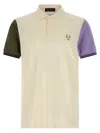 Comme Des Garçons Polo Shirt Collaboration Fred Perry In Neutral
