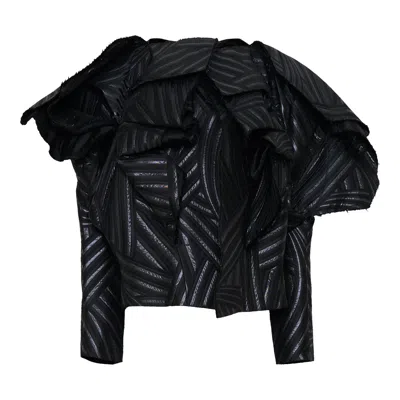 Comme Des Garçons Polyester Cotton Nylon Double Jacket