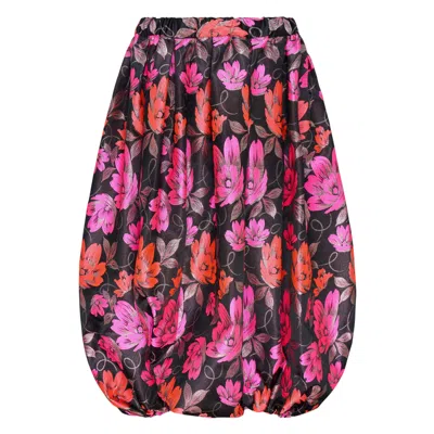 COMME DES GARÇONS POLYESTER JACQUARD FLORAL PANTS