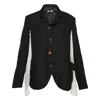 Comme Des Garçons Polyester Jacquard Pattern Jacket