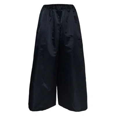 Comme Des Garçons Polyester Satin Wide-leg Pants