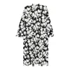 Comme Des Garçons Polyester Spun Broad Medium Blouse In Black
