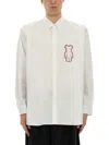 Comme Des Garçons Embroidered Detail Button-down Collar Shirt