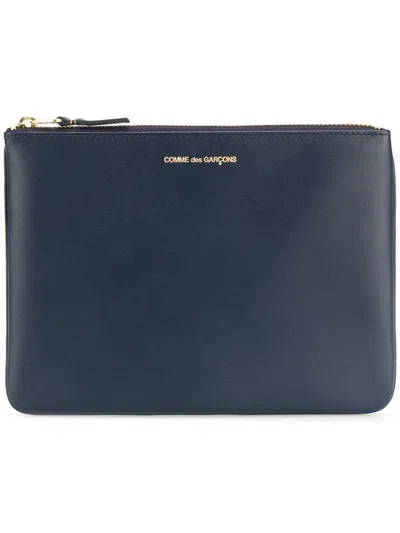 Comme Des Garçons Portafoglio Classic In Blue