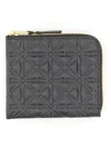 Comme Des Garçons Zipped Wallet In Black