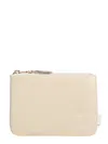 Comme Des Garçons Portafoglio Con Zip In White