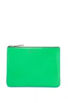 Comme Des Garçons Portafoglio Super Fluo Blu Verde