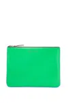 Comme Des Garçons Portafoglio Super Fluo Blu Verde In Green