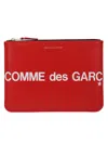 Comme Des Garçons Pouch In Red