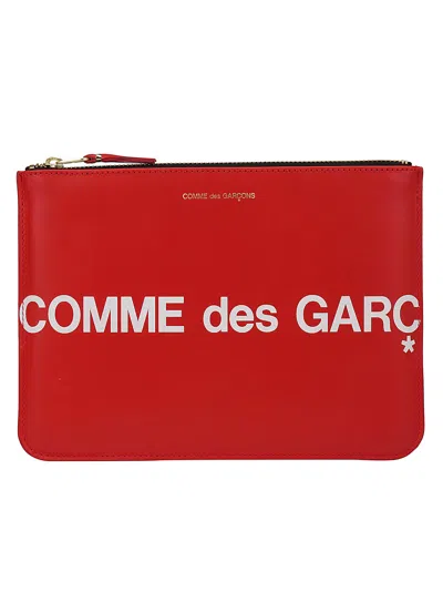 Comme Des Garçons Pouch In Red