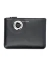 COMME DES GARÇONS COMME DES GARÇONS POUCH SILVER EYELET