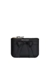 Comme Des Garçons Rectangular Black Cowhide Leather Clutch