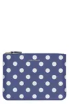 Comme Des Garçons Printed Leather Flat Pouch