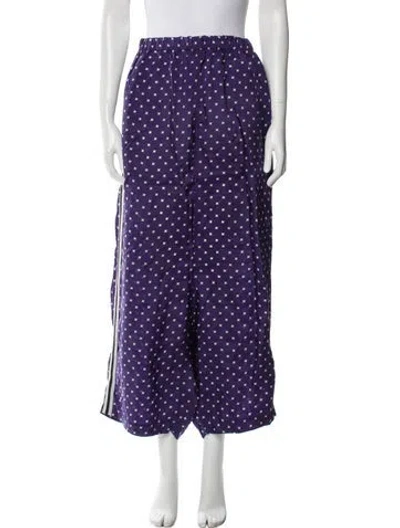 Pre-owned Comme Des Garçons Printed Pajamas In Purple
