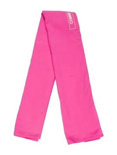 Pre-owned Comme Des Garçons Printed Pareo In Pink