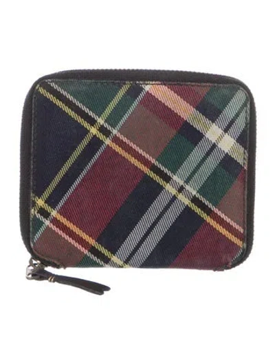 Pre-owned Comme Des Garçons Printed Wallet In Multi