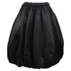 Comme Des Garçons Puffball Midi Skirt In Black Polyester In Black