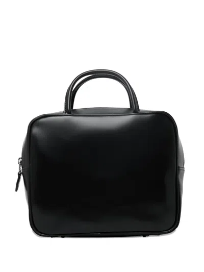 Comme Des Garçons Rectangular Tote Bag In Black